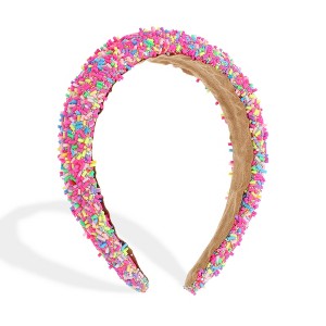Unique Bargains Women's Sprinkle Headband Hair Accessories 1 Pc - 1 of 4