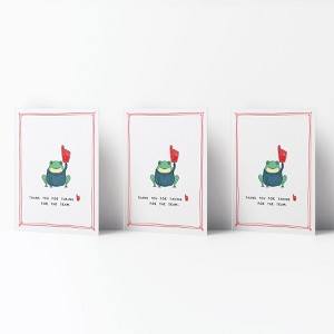 Thank You Greeting Card Pack Sets (3 ct) 1 For The Team by Ramus & Co - 1 of 4