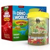 Dan&Darci Light-Up Dino World Terrarium Kit, Craft Kit for Kids, Birthday Gifts for Boys - 2 of 3