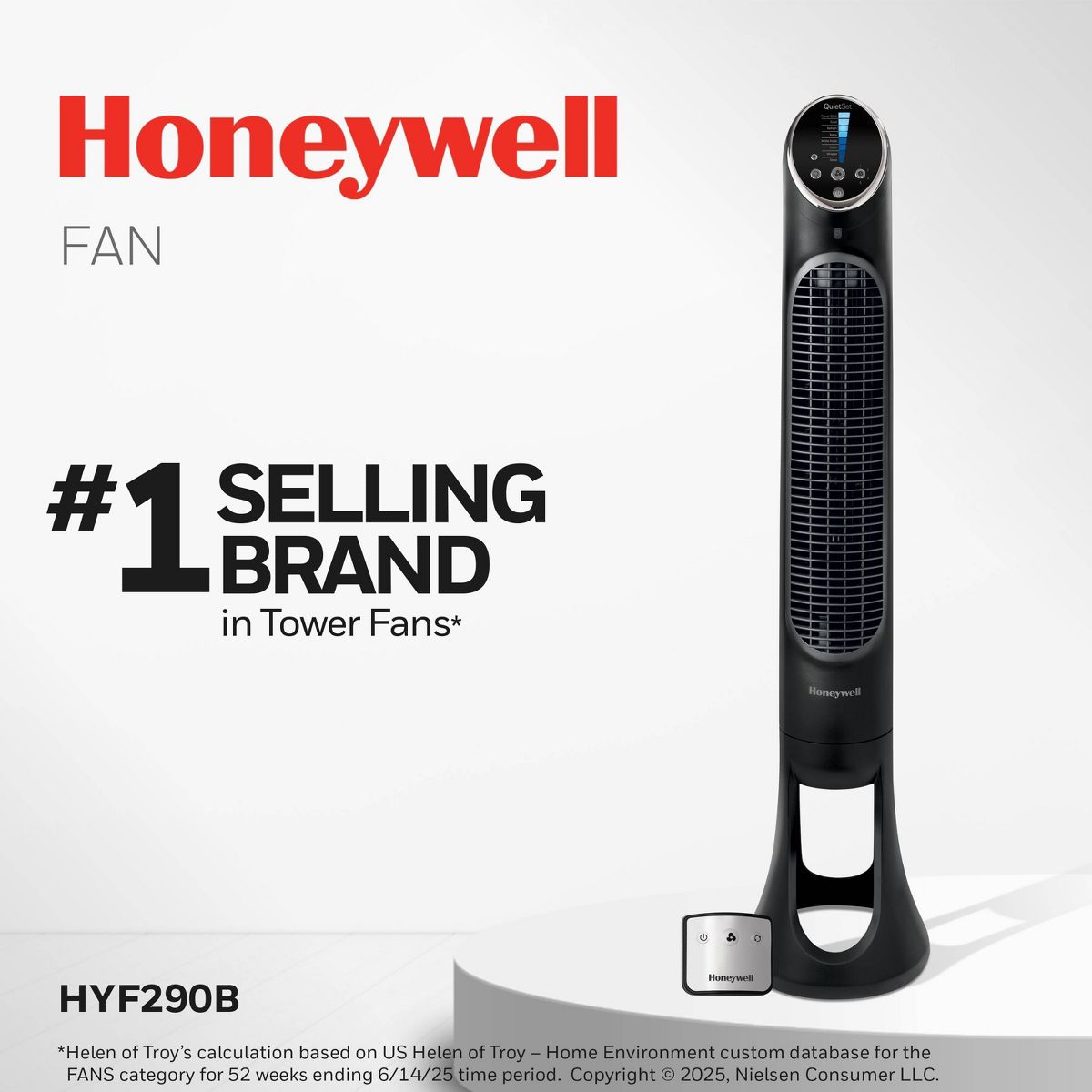 Honeywell QuietSet Oscillating Tower Fan - thumbnail 3