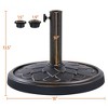 Yaheetech Heavy Duty Umbrella Base Stand with Flower Petal Pattern - 3 of 4