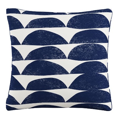 Throw Pillow Skyline Furniture Navy White - Skyline Furniture