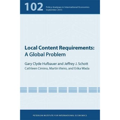 Local Content Requirements - (Policy Analyses in International Economics) (Paperback)