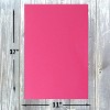 Hamilco Colored Cardstock Paper 11" x 17" Fuchsia Pink Color Card Stock Paper 50 Pack - 2 of 4
