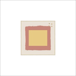 Petal Lane 15"x15" Pink-Yellow Magnet Board Framed Wall Art Natural - 1 of 4