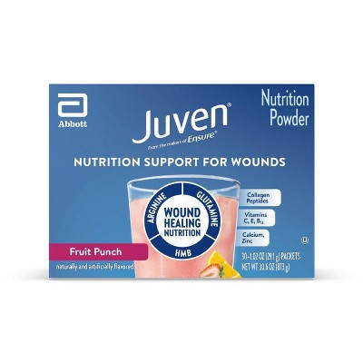 Abbott Juven Therapeutic Nutrition Powder Packets Fruit Punch 30CT