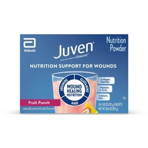 Abbott Juven Therapeutic Nutrition Powder Packets Fruit Punch 30CT - 1 of 4