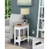 HomeStock Belmont Flip Top End Table with Built-In Charging Station, USB Ports, Power Outlets and Hidden Storage for Living Room Essentials - 4 of 4