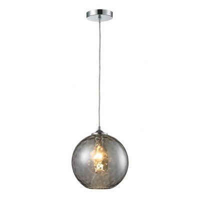 Elk Home Watersphere 1 - Light Pendant in  Smoke