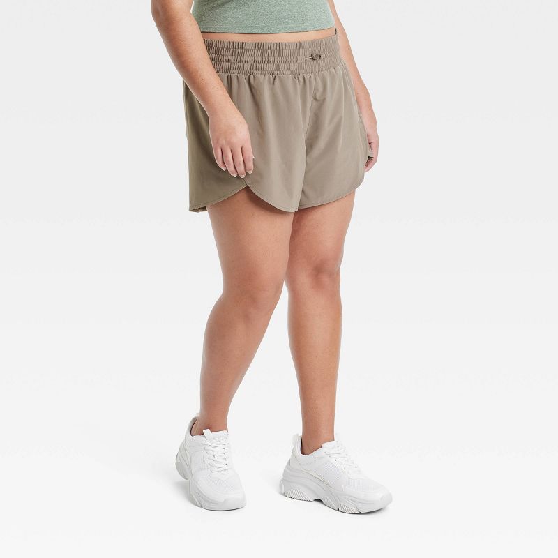 Women's Flex Woven High-Rise Shorts 3" - All In Motion™, 1 of 6