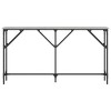 Clihome Entryway Console Table with Adjustable Feet, Industrial Design for Modern Living Room & Hallway - 3 of 4