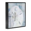 Stupell Industries Pastel Blue Sand Dollar Seashell Framed Giclee Art - 2 of 4