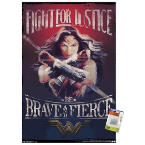 Trends International DC Comics Movie - Wonder Woman - Justice Unframed Wall Poster Prints - 1 of 4