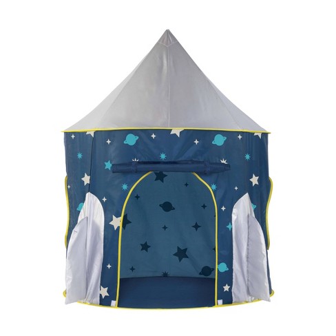 Rocket Ship Toys for Kids 3-5 Pop Up Tents for Kids Space Tent Rocketship for Kids Space Ship Rocket Ship Tent W&O Rocket Ship Play Tent with Blast Off Button Spaceship Tent Rocket Tent 