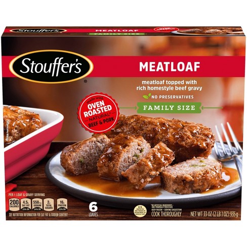 Stouffer S Family Size Frozen Meatloaf 33oz Target