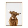 Sylvie Animal Studio Highland Framed Canvas by Amy Peterson - Kate & Laurel All Things Decor - 2 of 4