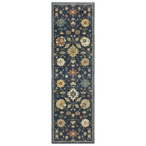 Oriental Weavers Francesca FR02L Blue/Gold Indoor Area Rug - 2'3" x 7'6" - 1 of 4