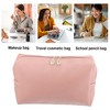 Unique Bargains Women Travel Cosmetic Bag Waterproof PU Leather Case Makeup Bag 1 Pc - image 2 of 4