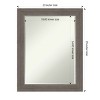 Amanti Art Alta Petite Bevel Bathroom Wall Mirror - 4 of 4