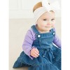 RuffleButts Baby/Toddler Girls Knit Long Sleeve Ruffle Layering Bodysuit - 4 of 4