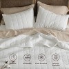 100% Cotton Quilt Set Lightweight Bedspread Cozy Bedding Coverlet 3-Piece with Pillow Shams - 3 of 4