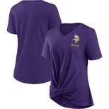 NFL Minnesota Vikings Women's Short Sleeve Fashion T-Shirt