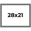 PosterPalooza | Distressed Black Picture Frame - UV Acrylic, Backing Board, Hanging Hardware Included - 2 of 4