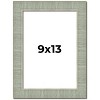 PosterPalooza | Photo Size Sculpted Blue Picture Frame - UV Acrylic, Foam Board Backing, Hanging Hardware - 2 of 4