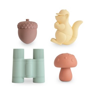 Mushie Nature Mold Free Bath Play Set - 1 of 4