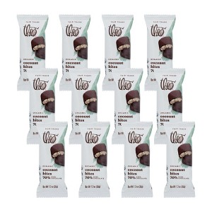 Theo Chocolate Organic Coconut Bites 70% Dark Chocolate - Case of 12/1.3 oz - 1 of 4