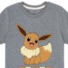 Boys' - Pokémon - Happy Eevee Short Sleeve Graphic T-Shirt - 2 of 4
