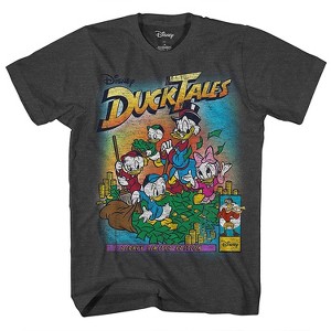 Mens Disney Classic Ducktales Shirt - Scrooge McDuck, Huey, Dewey, and Louie Tee Shirt - Ducktales Graphic T-Shirt - 1 of 4