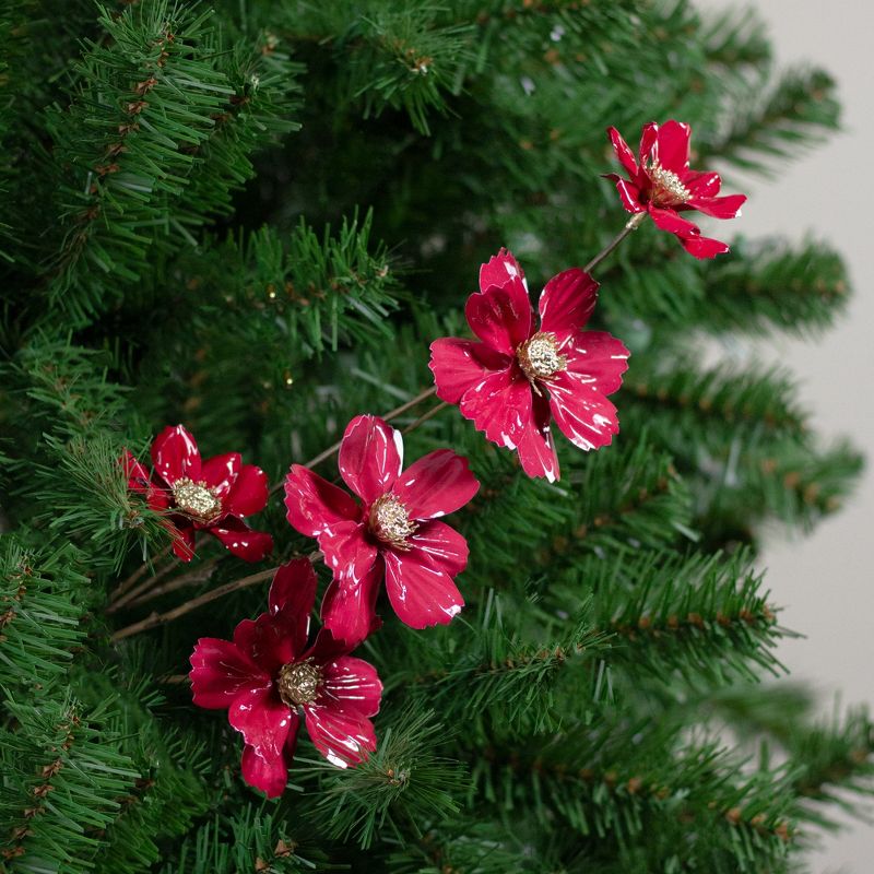 Northlight 28" Pink Cosmos Artificial Christmas Flower Stem, 3 of 4