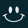 Dalix Smile Face Embroidered Fleece Cropped Hoodie Cold Fall Winter Women - 2 of 4