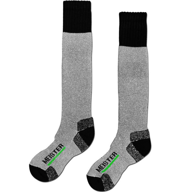Meister Performance Wool Blend Socks 2 Pairs - Gray, 3 of 4