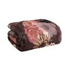 Hallmart Collectibles 5pc King Vita Velvet Floral Bedding Set - 4 of 4