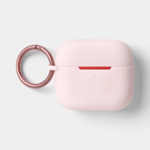 AirPods (3rd Generation) Silicone Case with Clip - heyday™ Cosmetic Pink - 1 of 3