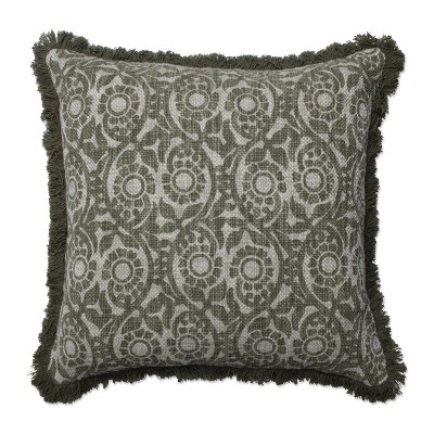 Photo 1 of 18.5x18.5 Tara Throw Pillow Grass - Pillow Perfect