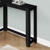 ChicFurnit Console Tables L Shaped Table Accent Table Side Table End Table Modern Design for Living Room, Black, 35.5"*35.5"*32" - 3 of 4