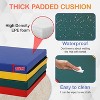 FDW Yoga Arts Mat Gymnastics Mat Wrestling Mat Tumbling Mat Gym Mat Folding Gymnastic Mat Thick PU Leather Exercise Mat for Tumbling Stretching - 4 of 4