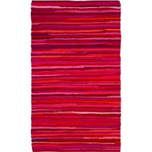 Rag Rug RAR130 Hand Woven Indoor Rugs - Safavieh - 1 of 4