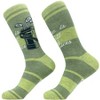 Crazy Dog T-Shirts Men's Life Is Full of Choices Socks Funny Father's Day Golf Clubs Novelty Golfing Footwear - 2 of 4
