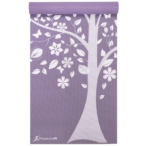 ProsourceFit Printed Yoga Mat, 3/16-in (5mm) - 1 of 4