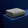 Superior 1000g Grey Egyptian Cotton Bath Towel, 63x31, Gray Chain - 2 of 4