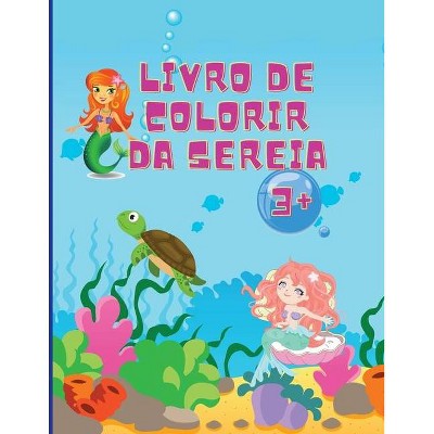 Livro de colorir sereia - by  Medeea Anderson (Paperback)