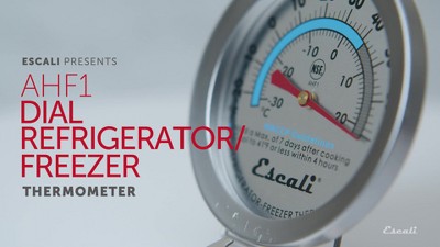 Best Buy: Escali Digital Refrigerator/Freezer Thermometer White DHF1