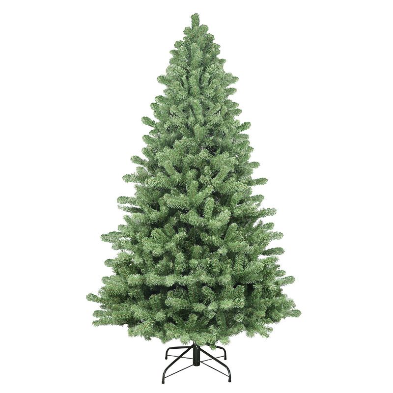 7.5ft Puleo Unlit Full Vermont Spruce Artificial Christmas Tree, 1 of 4
