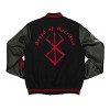 Berserk Brand Of Sacrifice Adult Black Long Sleeve Varsity Jacket - 2 of 2
