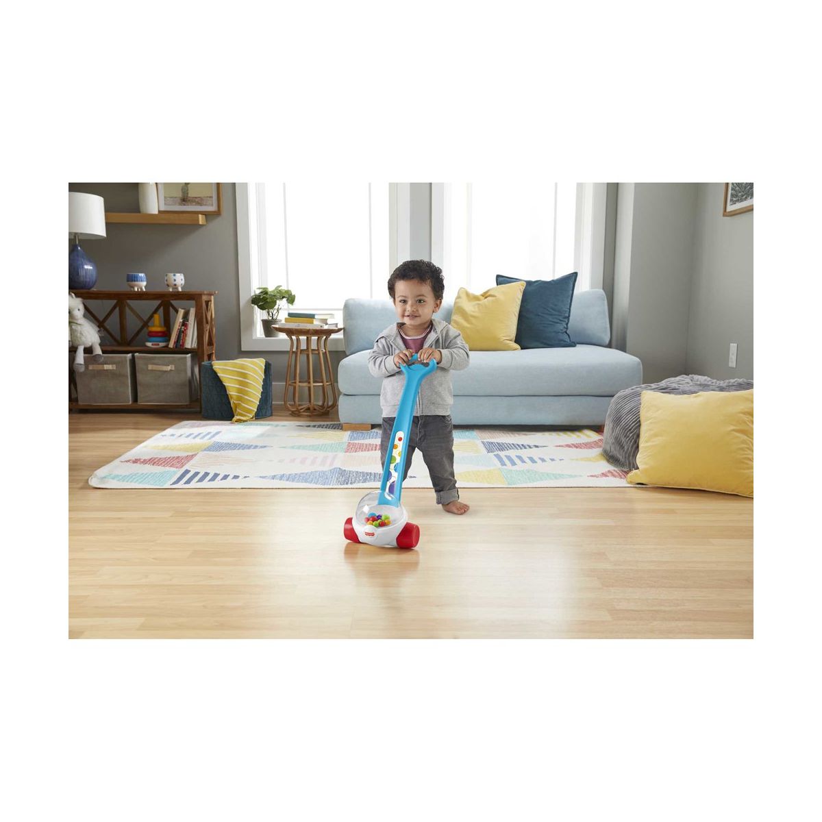 Fisher-Price Corn Popper Push Toy with Ball-Popping Action for Infants and Toddlers - thumbnail 5