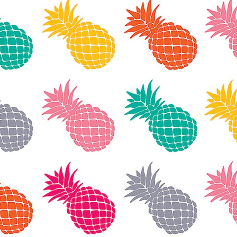 Teacher Created Resources® Tropical Punch Pineapples Stickers, 120 Per Pack, 12 Packs, 3 of 4